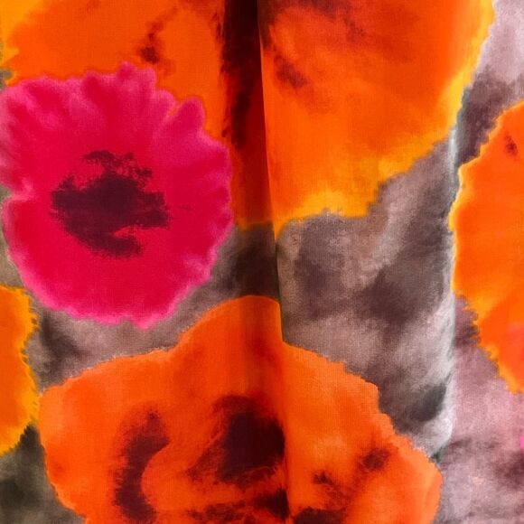 Maggy London Womens Floral Maxi Dress Size 10 Pink Boho Bloomcore Resort Beach - Picture 4 of 8